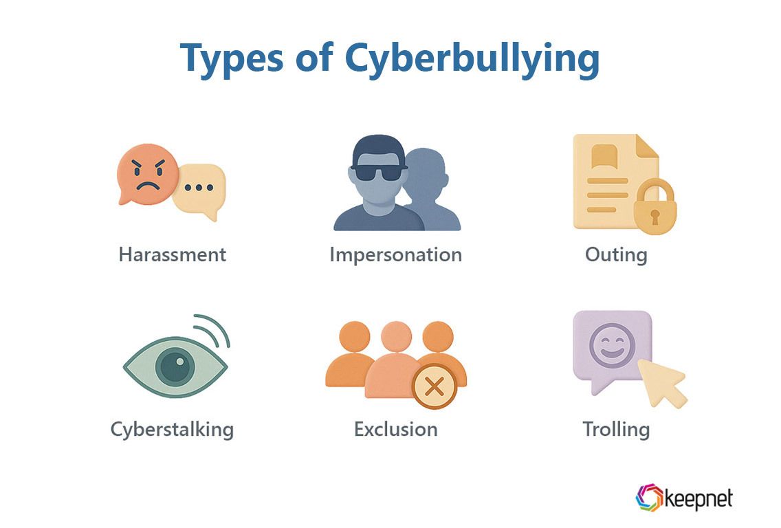 Picture 1: Types of Cyberbullying