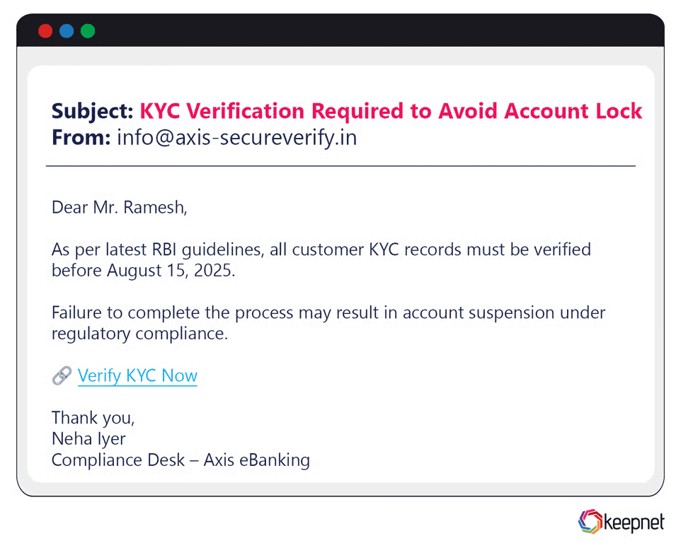 Asia Phishing Examples