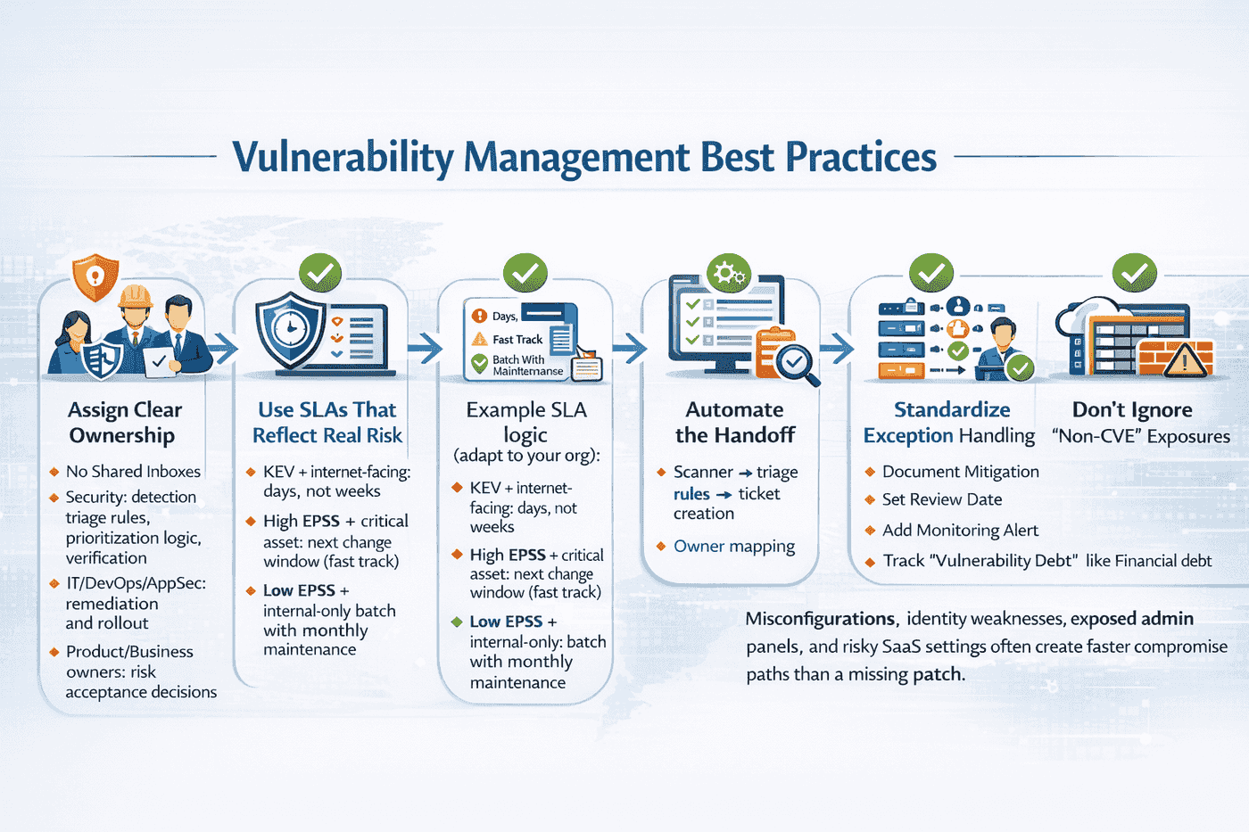 Best practices of vulnerability management