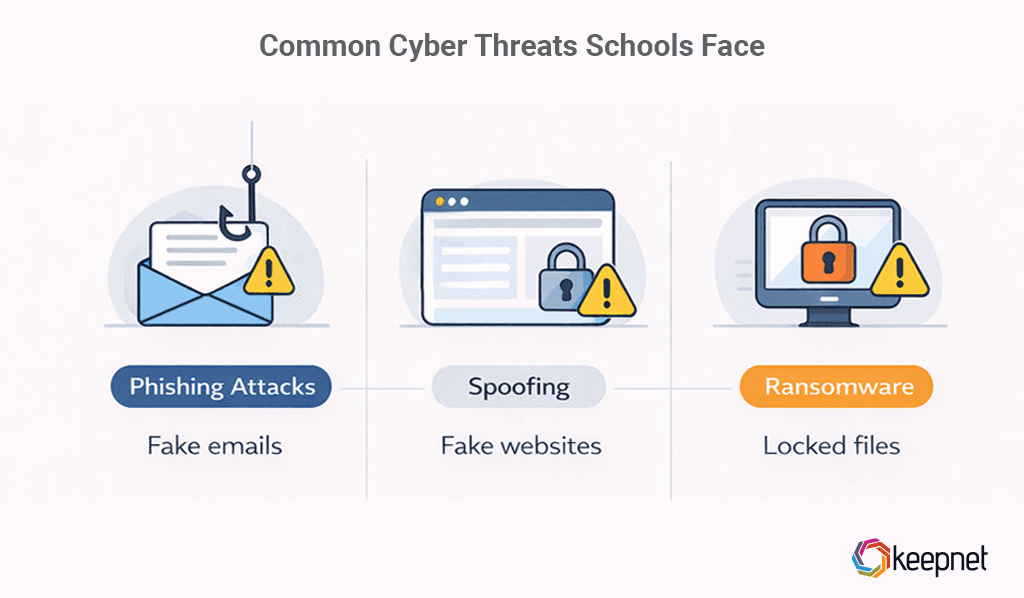 Common Cyber Threats Schools Face