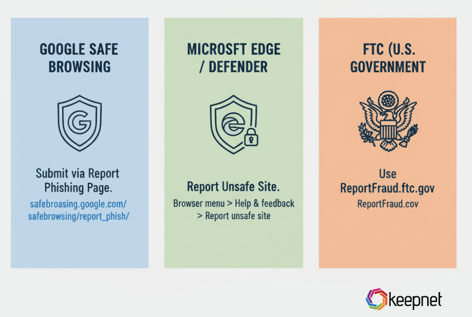 How to Report Phishing Website