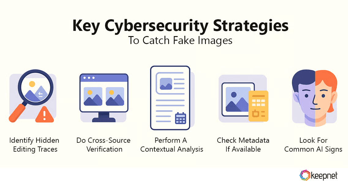 Key Cybersecurity Strategies To Catch Fake Images