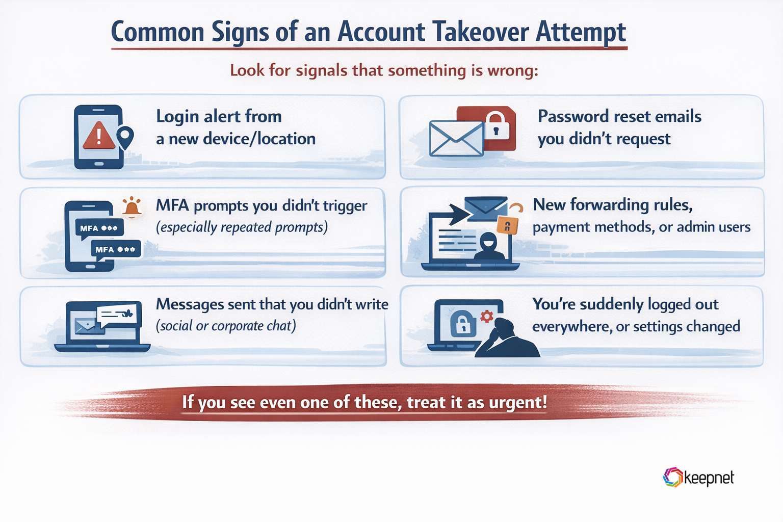 Signs of Account Takeover Attacks