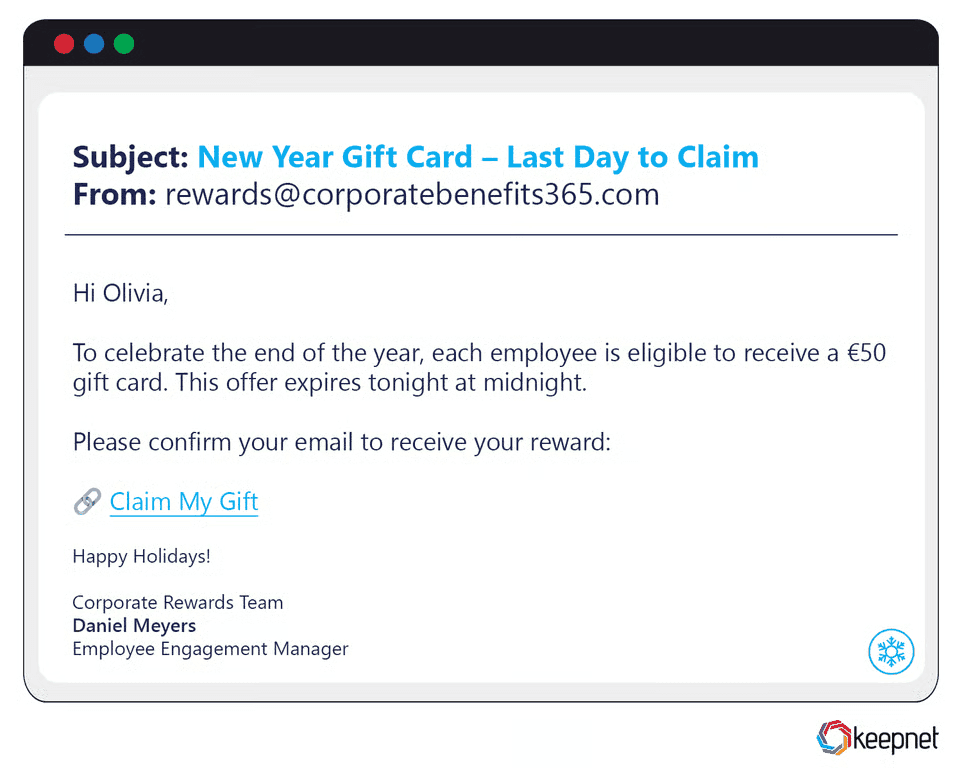 Spring Phishing Examples