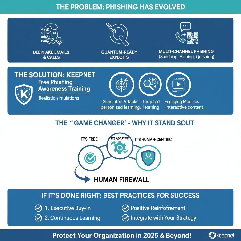 Why Keepnet's Free Phishing Awareness Training Is Game Changer