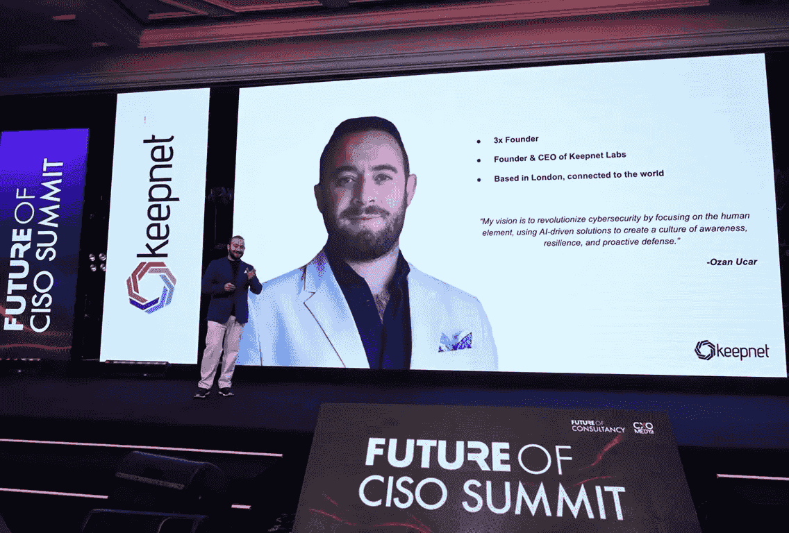 Ozan's presentation at the  Future CISOs Summit 2024